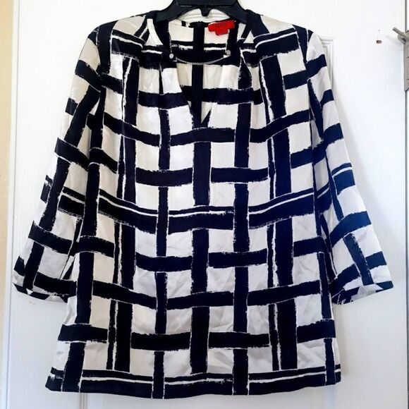 Hugo Hugo Boss Ciaris silk top size 8 - Picture 1 of 5